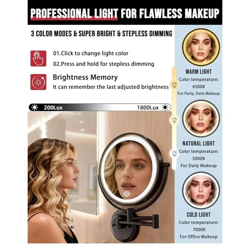 BrassyColux 10 lighted